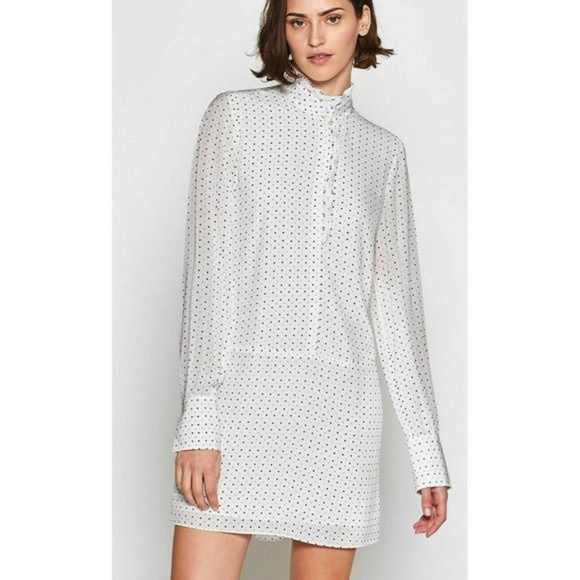 Joie Dresses & Skirts - JOIE Prynn Porcelain White Star Print Dress
